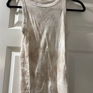 A New Day Cream Tie-Dye Tank Top